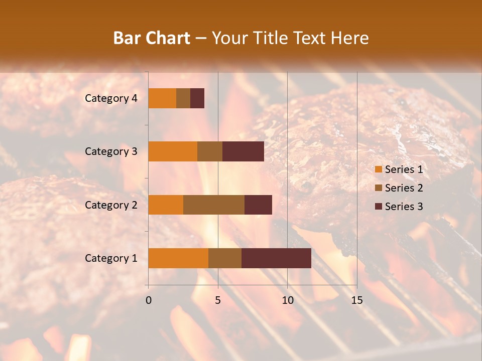 Family Peaceful Senior PowerPoint Template