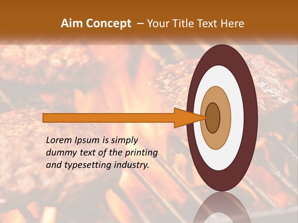 Family Peaceful Senior PowerPoint Template