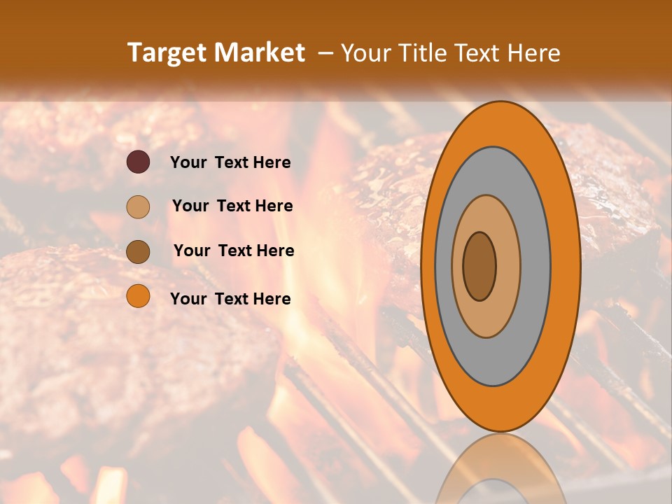 Family Peaceful Senior PowerPoint Template