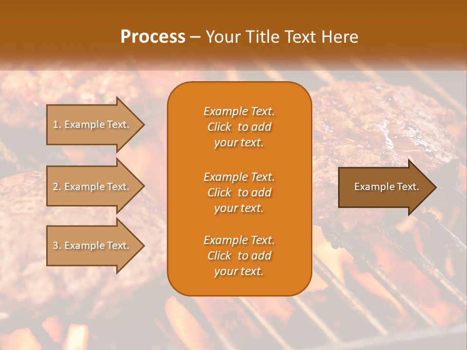Family Peaceful Senior PowerPoint Template