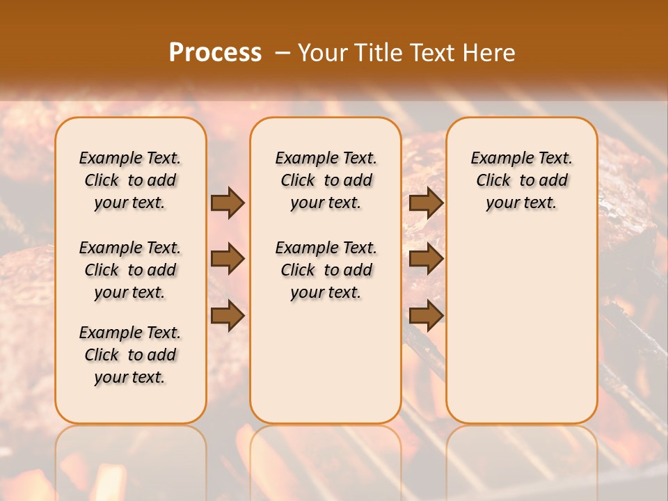 Family Peaceful Senior PowerPoint Template