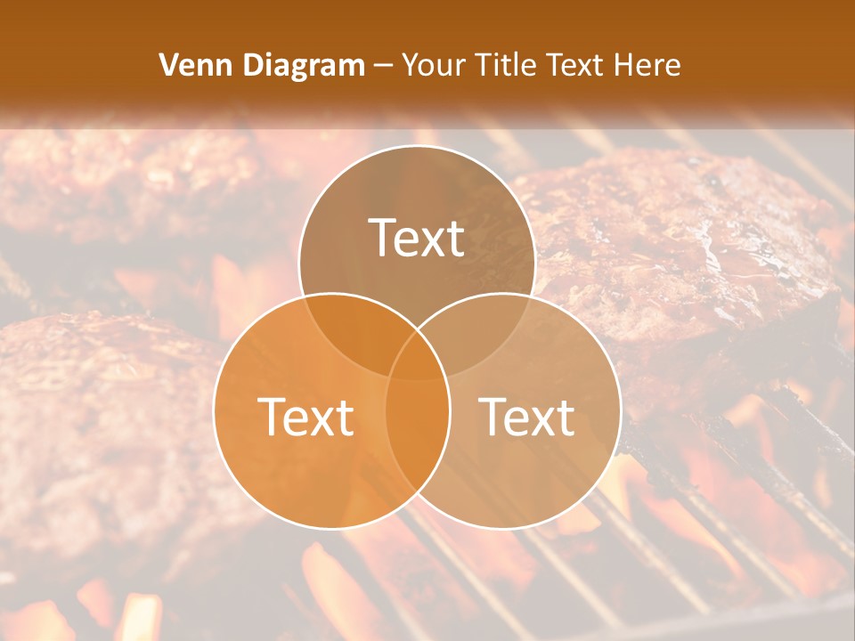 Family Peaceful Senior PowerPoint Template