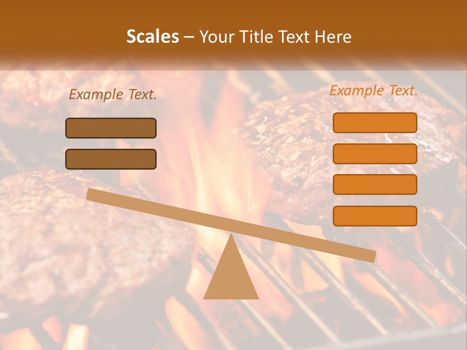 Family Peaceful Senior PowerPoint Template