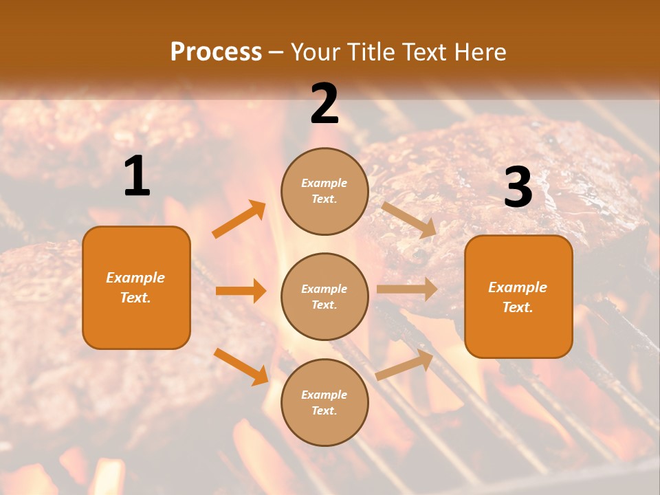 Family Peaceful Senior PowerPoint Template