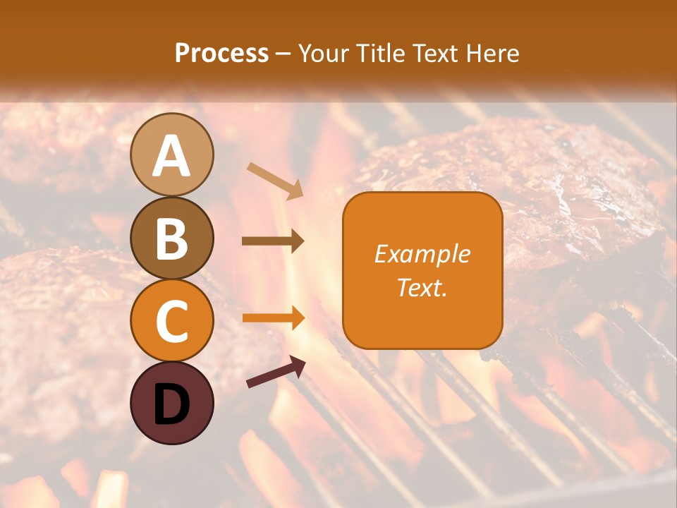 Family Peaceful Senior PowerPoint Template