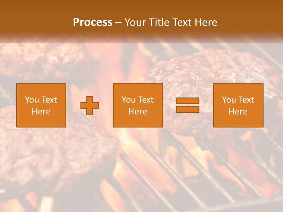 Family Peaceful Senior PowerPoint Template