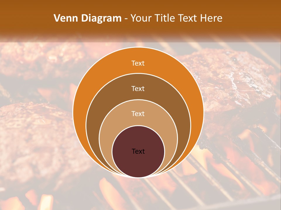 Family Peaceful Senior PowerPoint Template