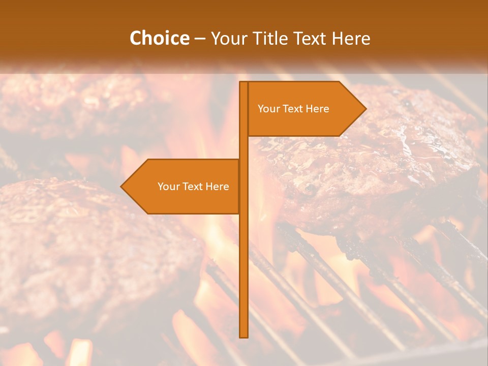 Family Peaceful Senior PowerPoint Template