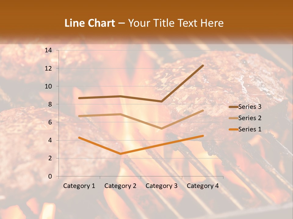 Family Peaceful Senior PowerPoint Template