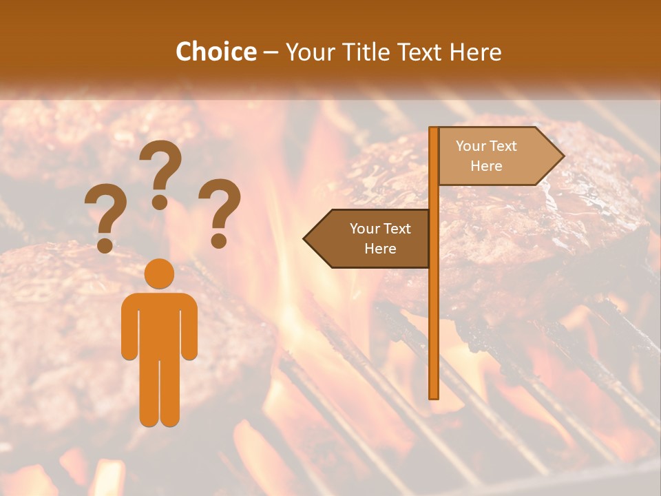 Family Peaceful Senior PowerPoint Template