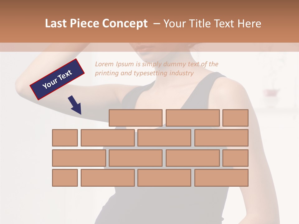 Standing Wave Single PowerPoint Template