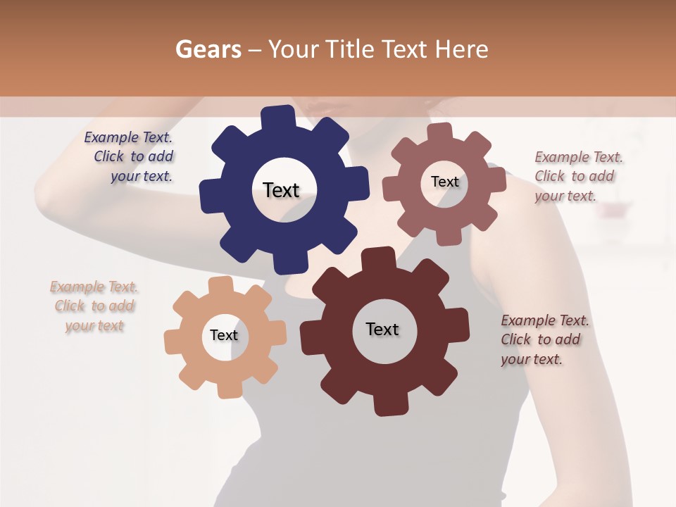 Standing Wave Single PowerPoint Template