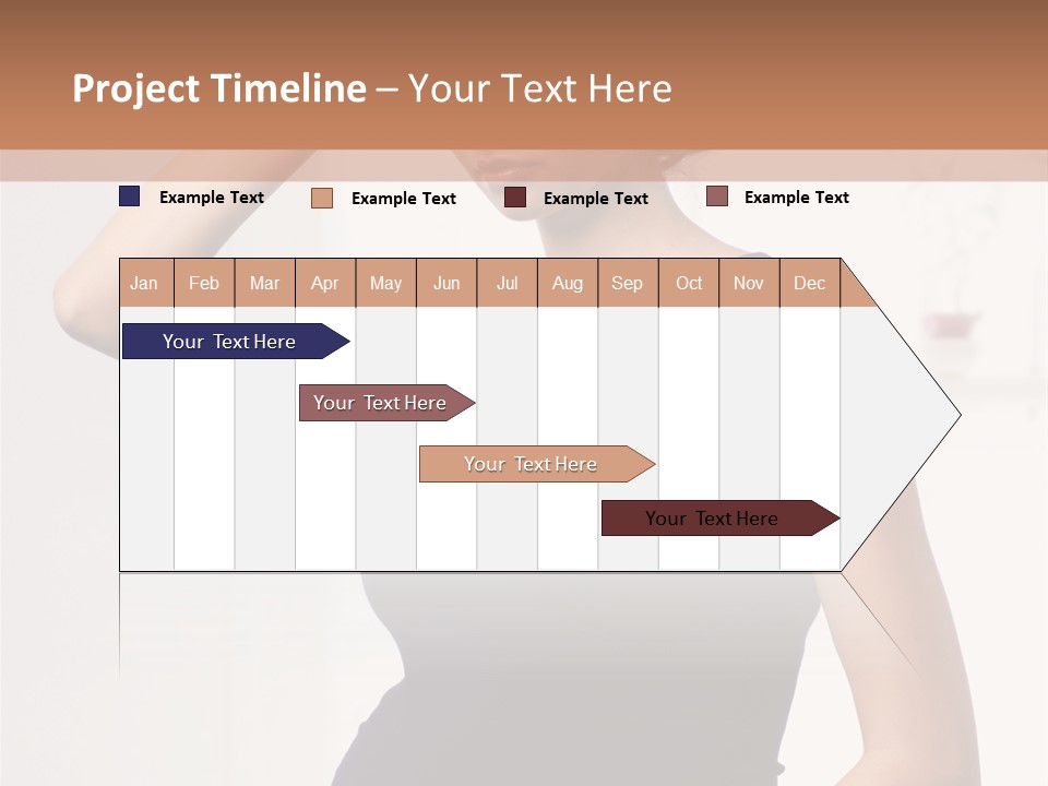 Standing Wave Single PowerPoint Template