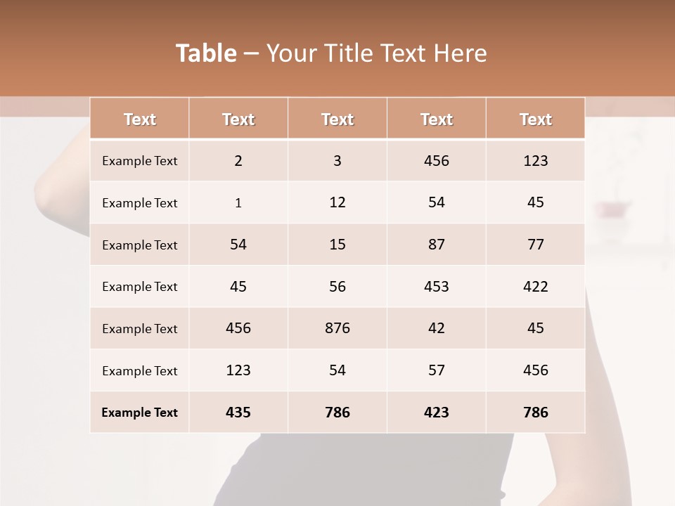 Standing Wave Single PowerPoint Template