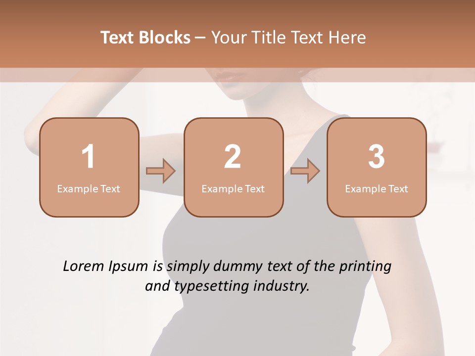 Standing Wave Single PowerPoint Template