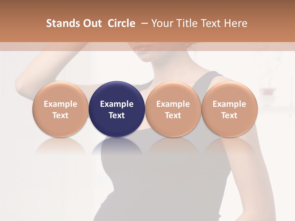 Standing Wave Single PowerPoint Template