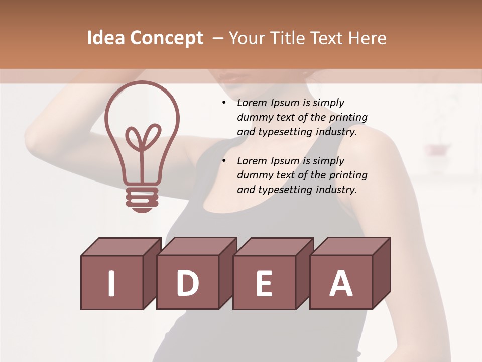 Standing Wave Single PowerPoint Template