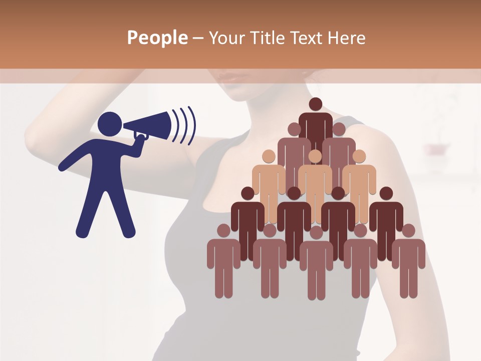 Standing Wave Single PowerPoint Template