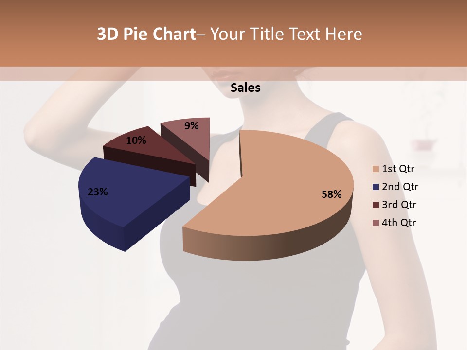 Standing Wave Single PowerPoint Template