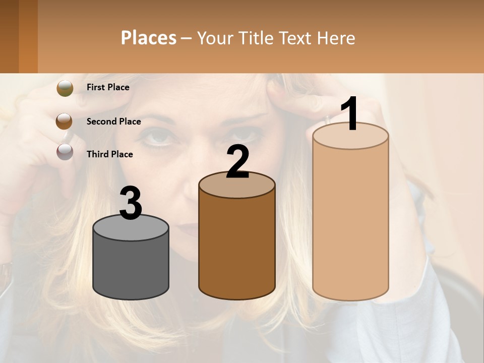 Caucasian Wellness Retirement PowerPoint Template