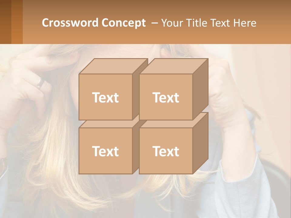 Caucasian Wellness Retirement PowerPoint Template