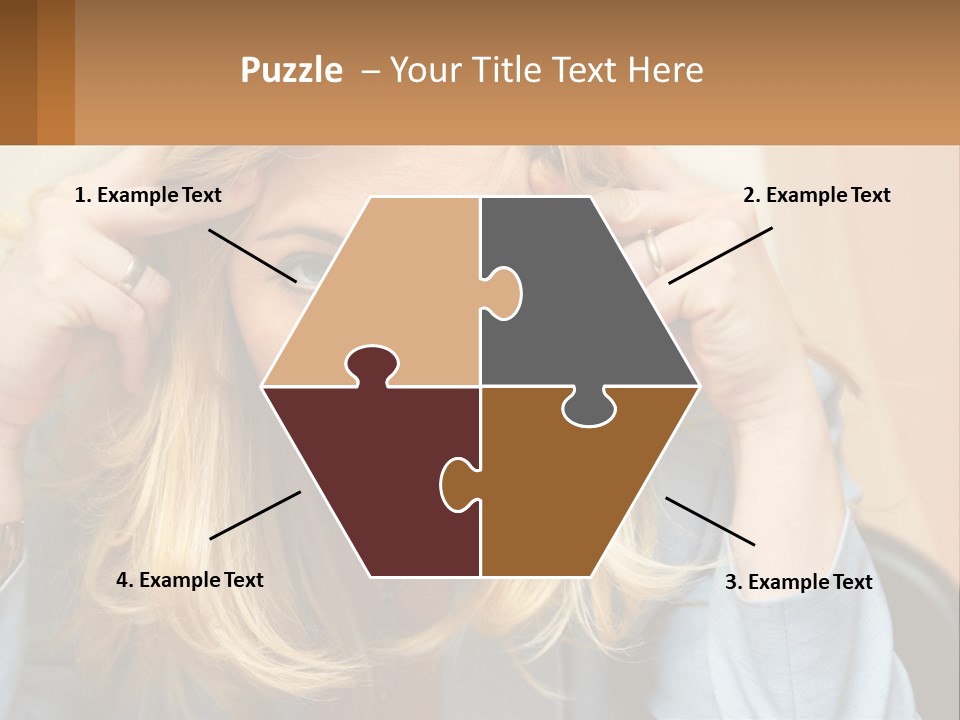 Caucasian Wellness Retirement PowerPoint Template