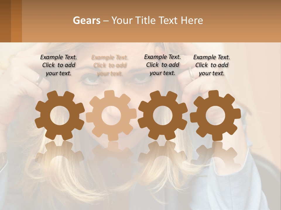 Caucasian Wellness Retirement PowerPoint Template