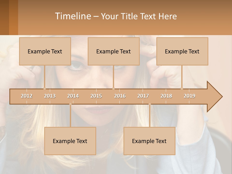 Caucasian Wellness Retirement PowerPoint Template