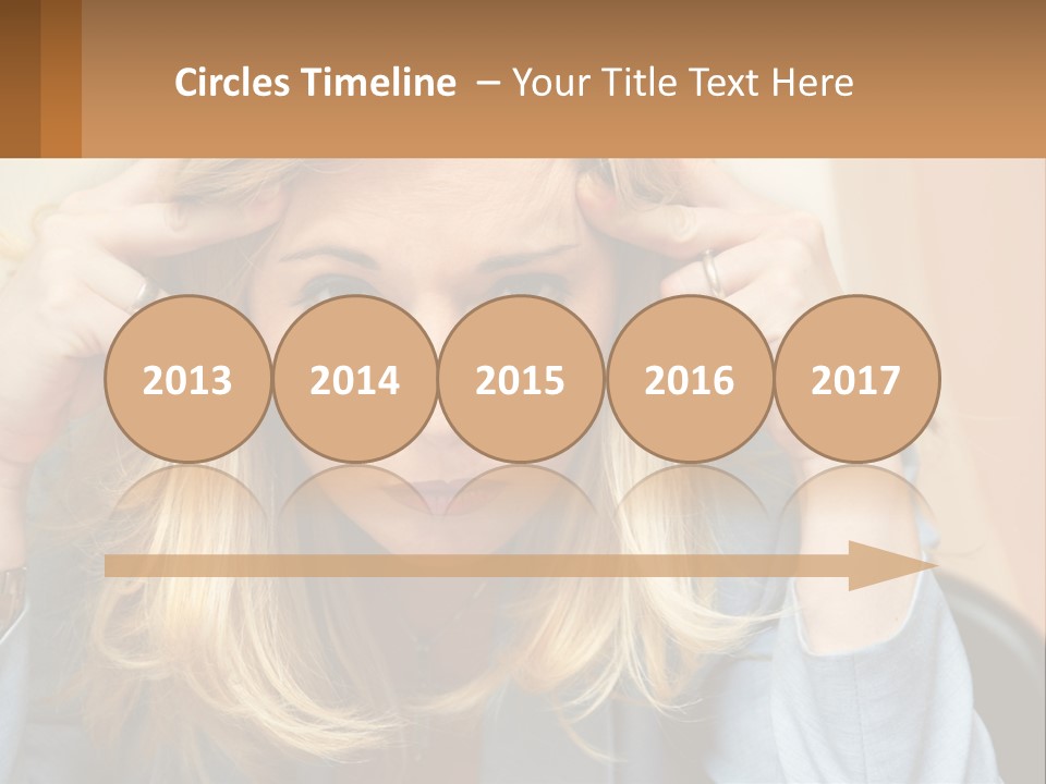 Caucasian Wellness Retirement PowerPoint Template