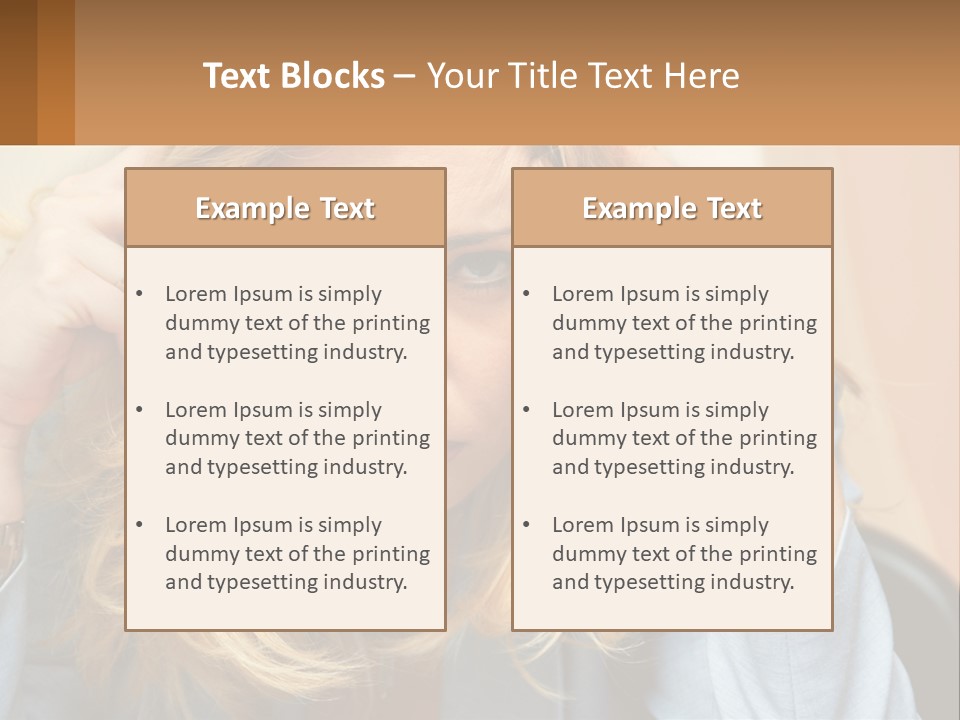 Caucasian Wellness Retirement PowerPoint Template