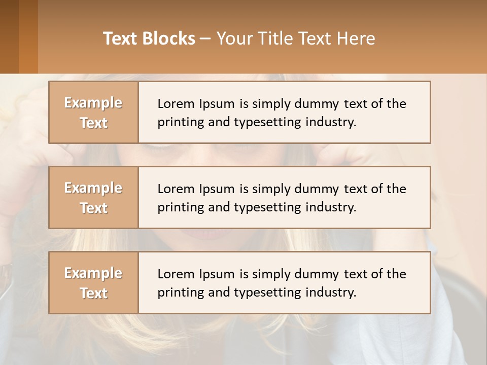 Caucasian Wellness Retirement PowerPoint Template