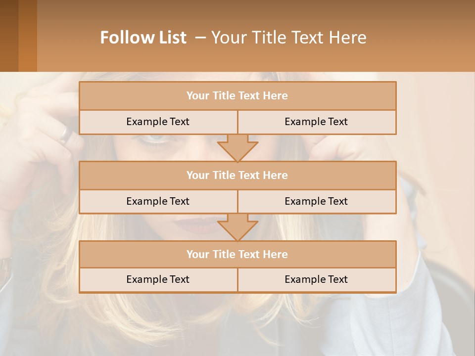 Caucasian Wellness Retirement PowerPoint Template