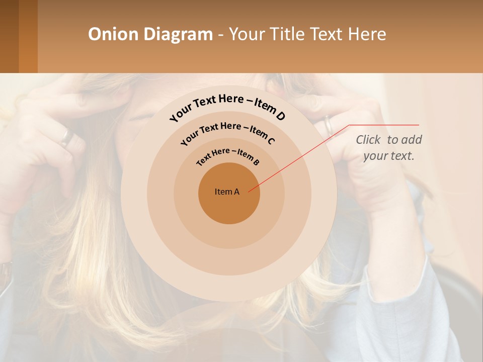 Caucasian Wellness Retirement PowerPoint Template