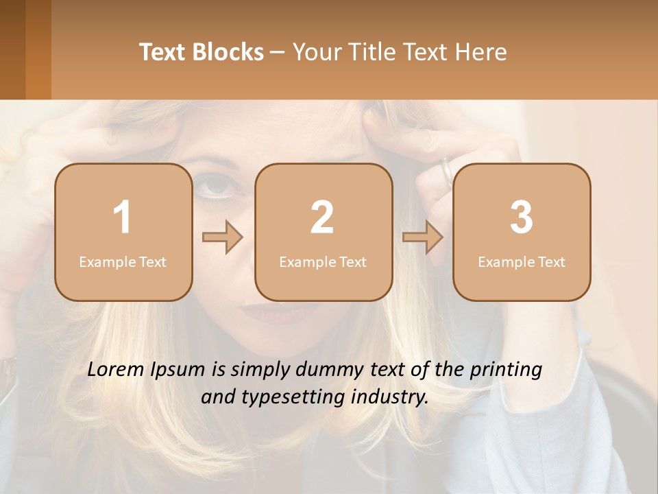 Caucasian Wellness Retirement PowerPoint Template