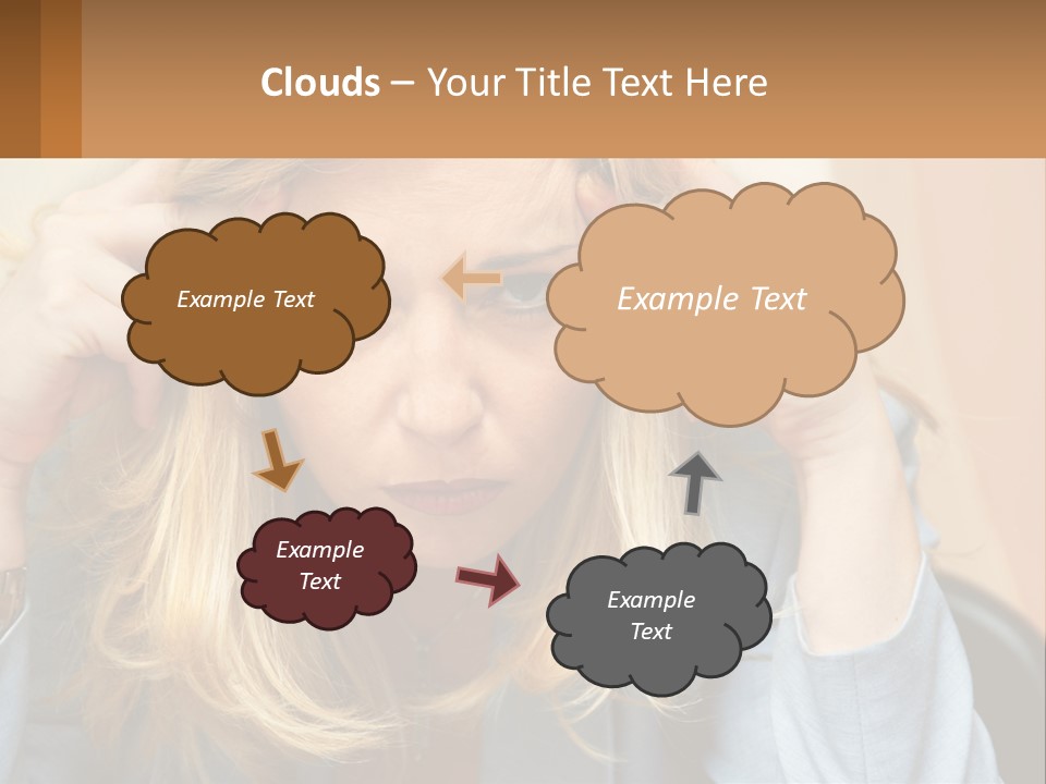 Caucasian Wellness Retirement PowerPoint Template