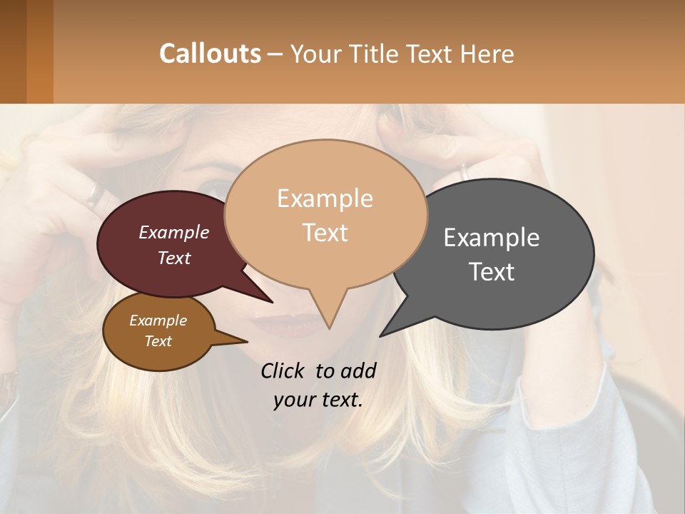 Caucasian Wellness Retirement PowerPoint Template