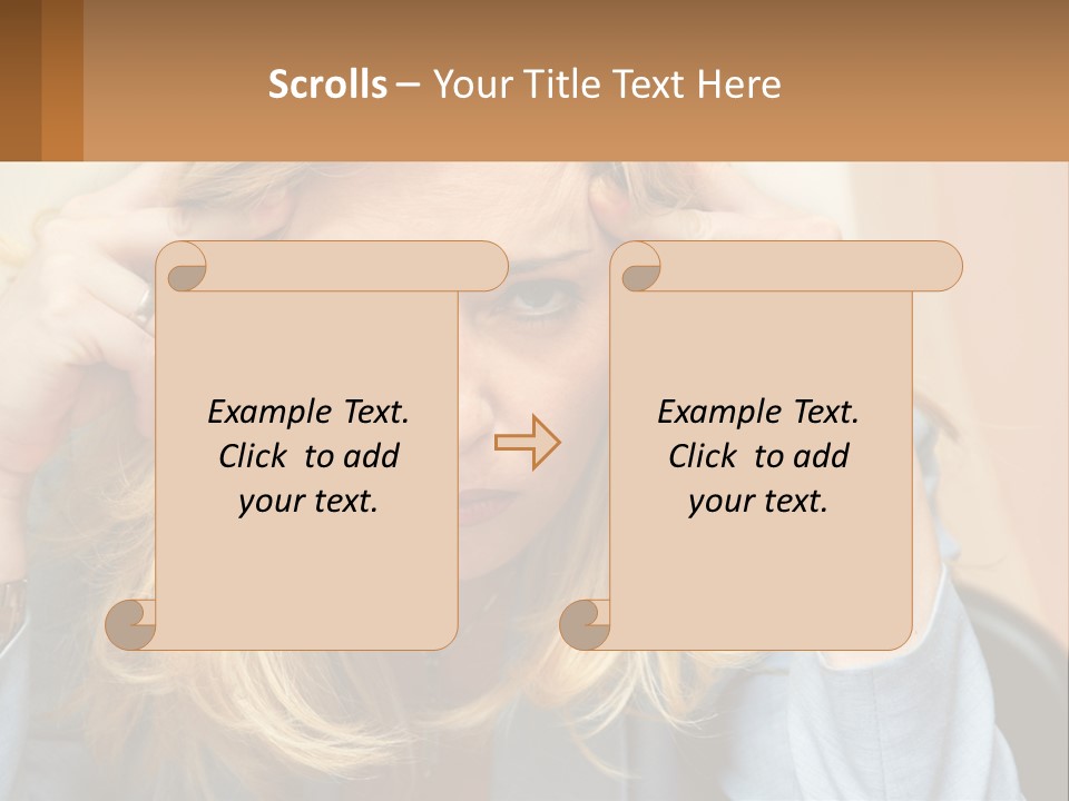 Caucasian Wellness Retirement PowerPoint Template