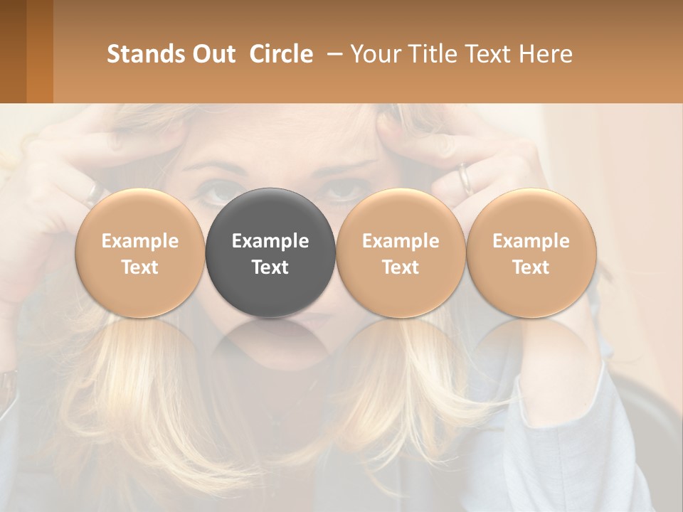 Caucasian Wellness Retirement PowerPoint Template