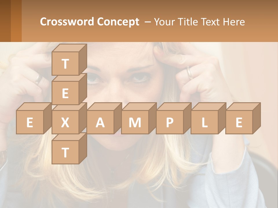 Caucasian Wellness Retirement PowerPoint Template