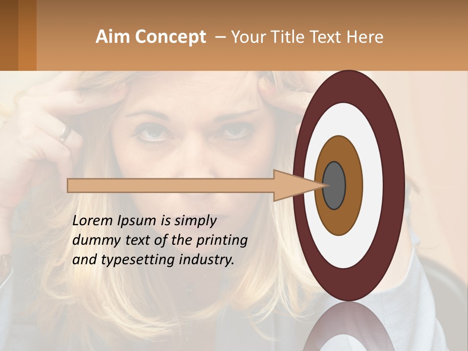 Caucasian Wellness Retirement PowerPoint Template