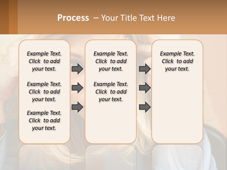 Caucasian Wellness Retirement PowerPoint Template