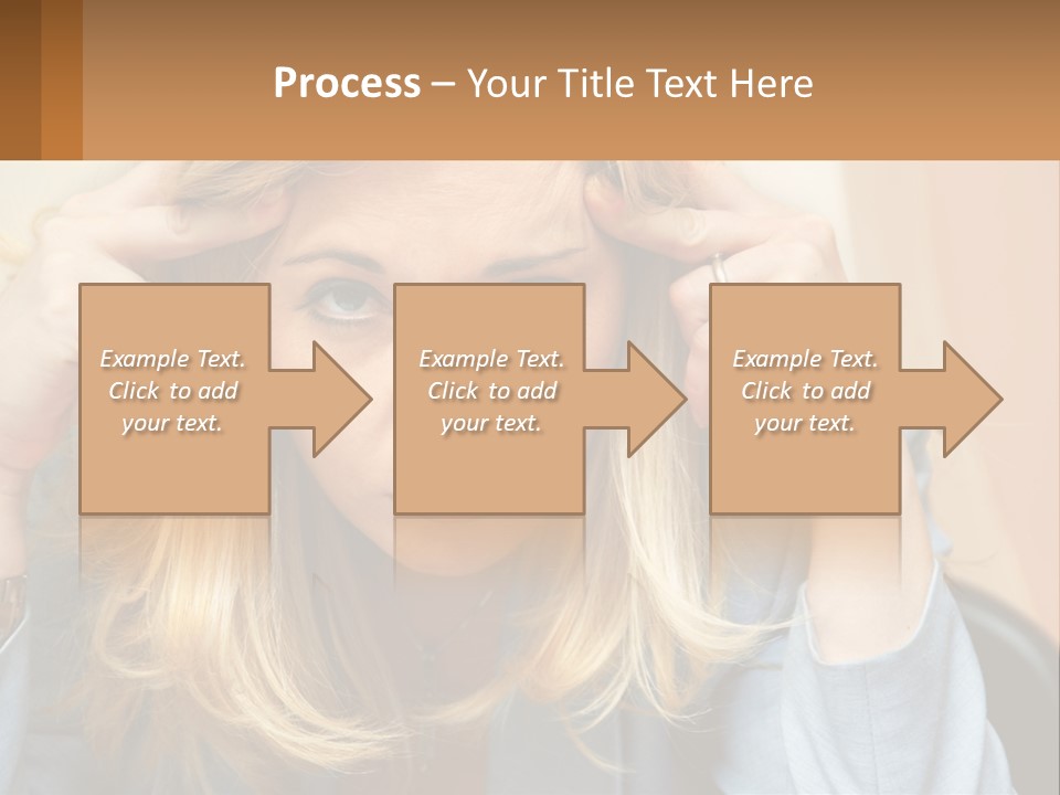 Caucasian Wellness Retirement PowerPoint Template