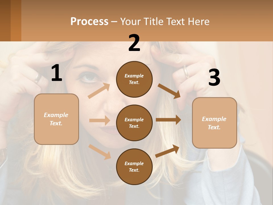 Caucasian Wellness Retirement PowerPoint Template