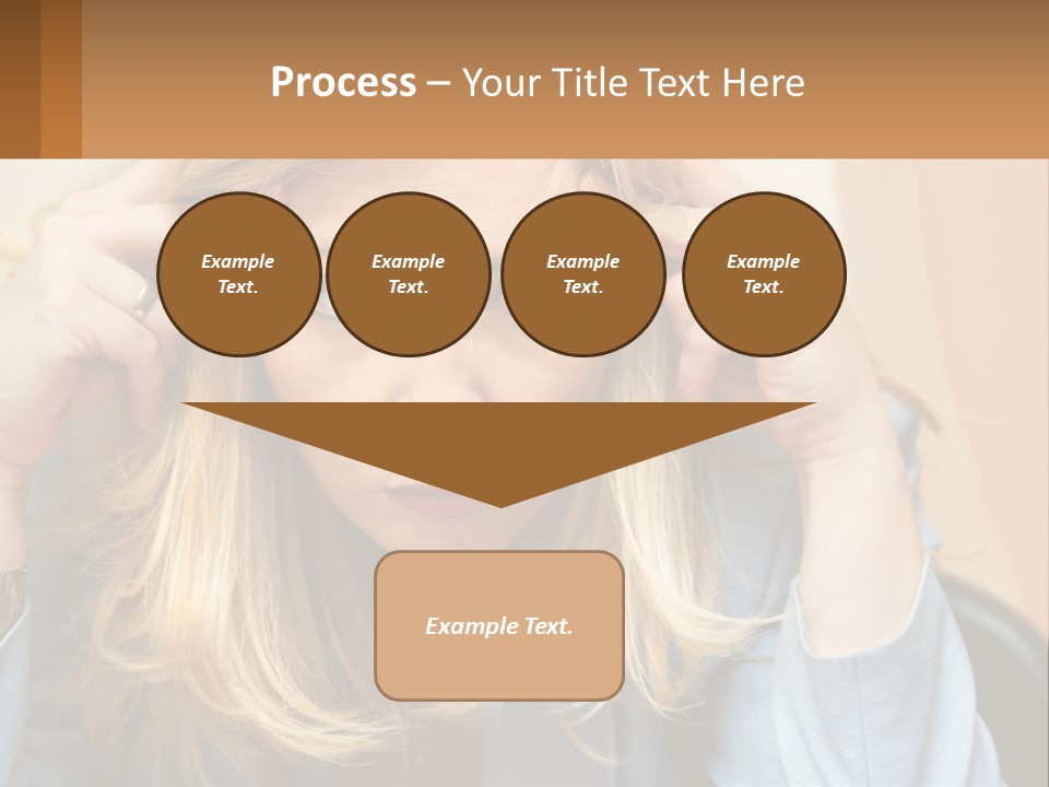 Caucasian Wellness Retirement PowerPoint Template