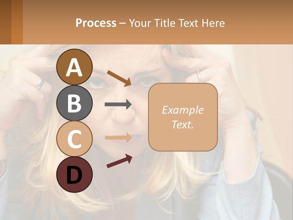 Caucasian Wellness Retirement PowerPoint Template