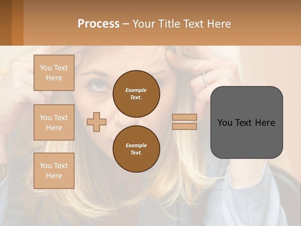 Caucasian Wellness Retirement PowerPoint Template