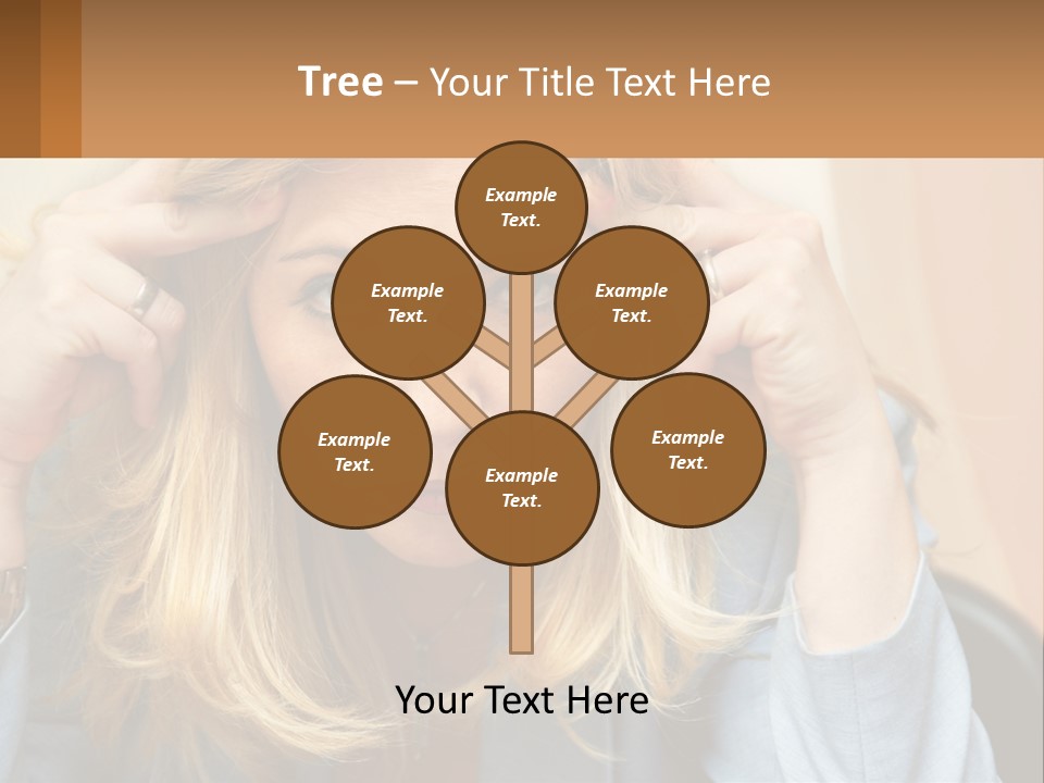 Caucasian Wellness Retirement PowerPoint Template