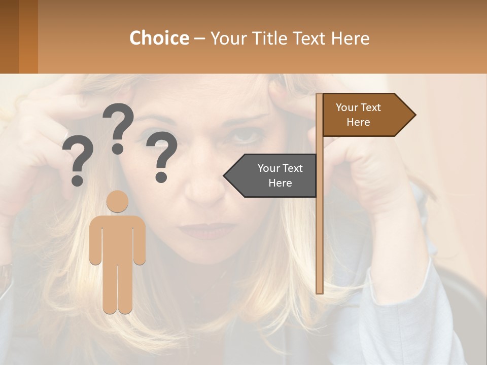 Caucasian Wellness Retirement PowerPoint Template