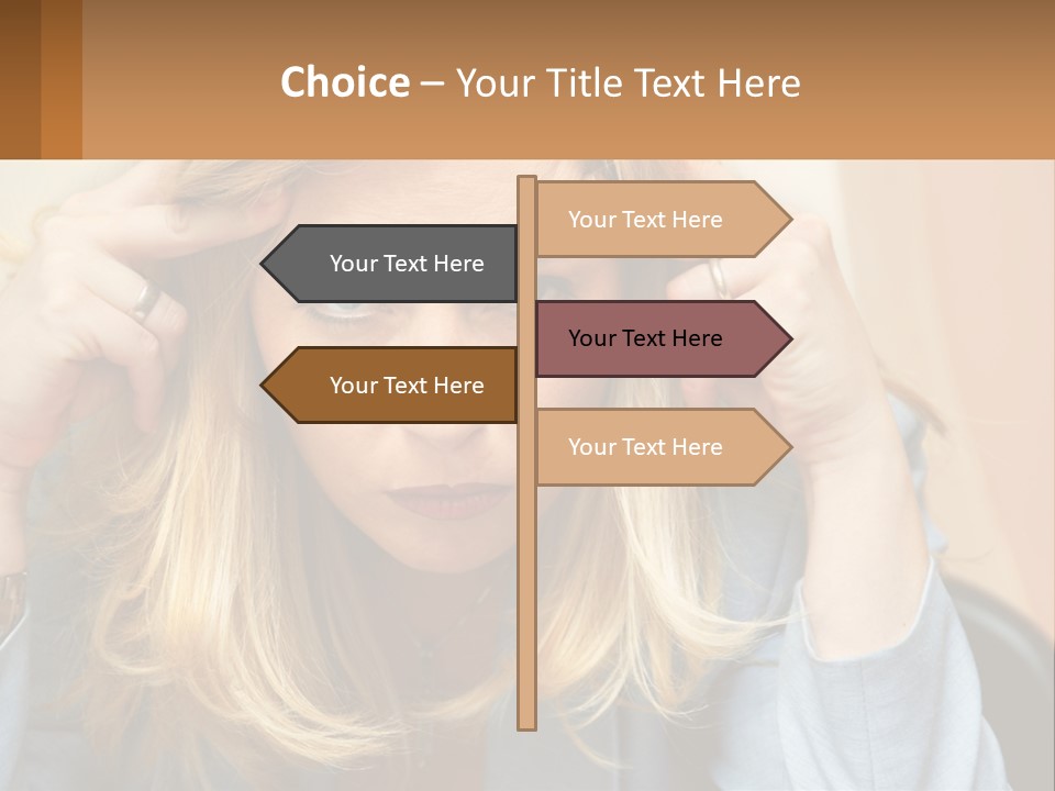 Caucasian Wellness Retirement PowerPoint Template