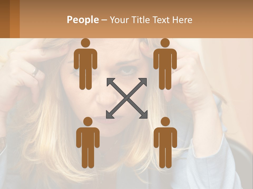 Caucasian Wellness Retirement PowerPoint Template